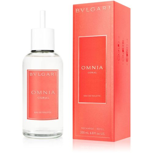Omnia Coral Eau de Toilette recargable para mujer 200 ml - BVLGARI - Modalova