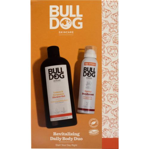 Lemon & Bergamot Revitalising Body Care Duo lote de regalo para el cuerpo para hombre - Bulldog - Modalova