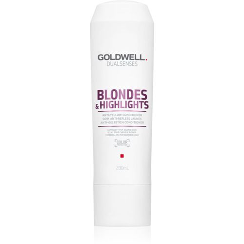 Dualsenses Blondes & Highlights balsamo per capelli biondi neutralizzante per toni gialli 200 ml - Goldwell - Modalova
