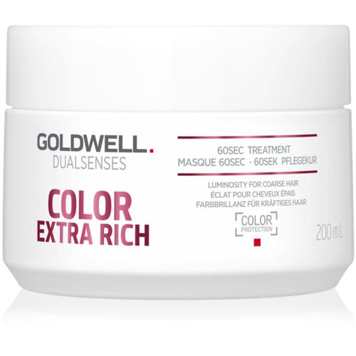 Dualsenses Color Extra Rich Regenerierende Maske für grobes gefärbtes Haar 200 ml - Goldwell - Modalova