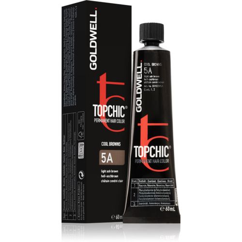 Topchic Permanent Hair Color tinta per capelli colore 5A 60 ml - Goldwell - Modalova