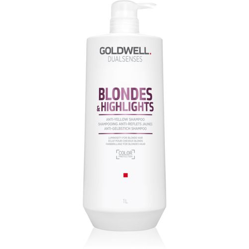 Dualsenses Blondes & Highlights Shampoo für blonde Haare neutralisiert gelbe Verfärbungen 1000 ml - Goldwell - Modalova