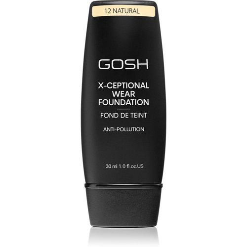 X-ceptional langanhaltende Make-up Foundation Farbton 12 Natural 30 ml - Gosh - Modalova