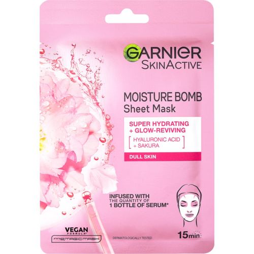 Textil Masks Hydra Bomb mascarilla hidratante en forma de hoja 28 g - Garnier - Modalova