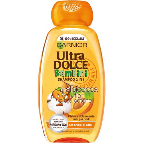 Ultra Doux Kids Apricot champú para niños 200 ml - Garnier - Modalova