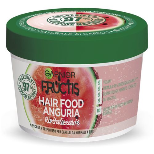 Fructis Anguria Hair Food maschera rivitalizzante per capelli deboli 390 ml - Garnier - Modalova