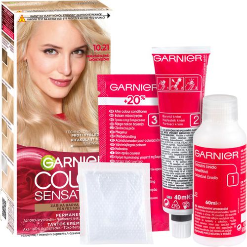 Color Sensation tinte de pelo tono 10.21 Delicate Pearly Blonde - Garnier - Modalova