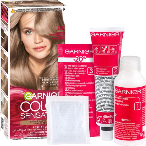 Color Sensation tinte de pelo tono 8.11 Pearl Ash Blonde - Garnier - Modalova