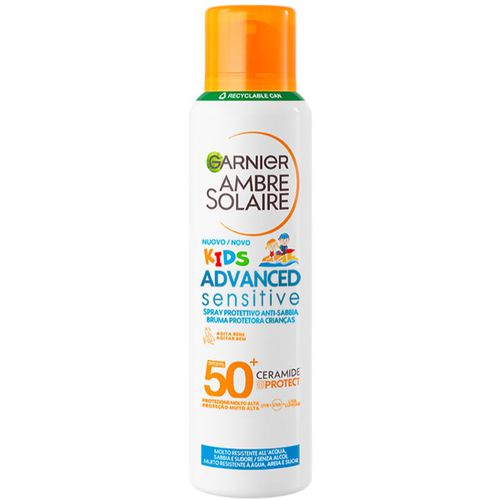 Ambre Solaire Advanced Sensitive Kids spray abbronzante per bambini con ceramidi SPF 50+ 150 ml - Garnier - Modalova