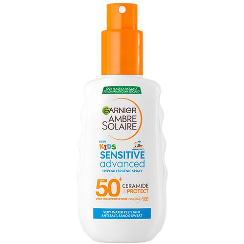 Ambre Solaire Kids Sensitive crema protectora para niños con ceramidas SPF 50+ 150 ml - Garnier - Modalova