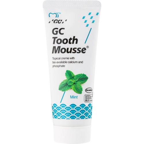 Tooth Mousse crema protectora remineralizante para dientes sensibles sin flúor sabor Mint 35 ml - GC - Modalova