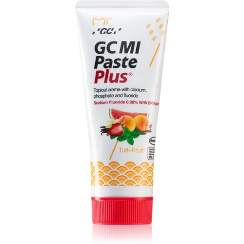 MI Paste Plus crema rimineralizzante protettiva per denti sensibili al fluoro aroma Tutti Frutti 35 ml - GC - Modalova