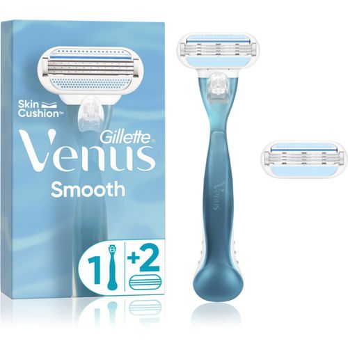 Venus Smooth maquinilla de afeitar + 2 cabezales de recambio 1 ud - Gillette - Modalova