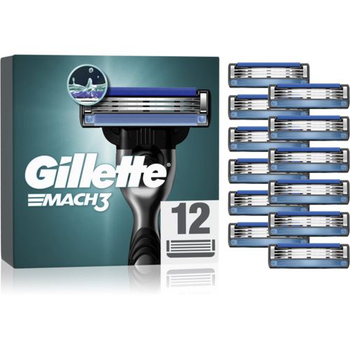 Mach3 lame di ricambio 12 pz - Gillette - Modalova