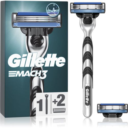 Mach3 maquinilla de afeitar + láminas de recambio 2 ud - Gillette - Modalova