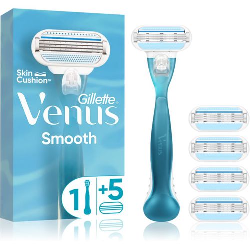 Venus Smooth maquinilla de afeitar + láminas de recambio 5 uds 1 ud - Gillette - Modalova