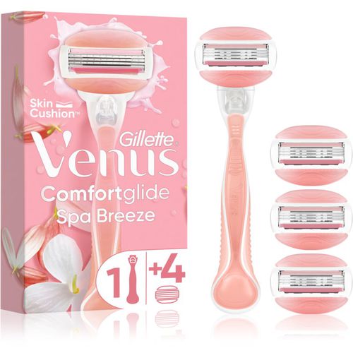 Venus ComfortGlide Spa Breeze maquinilla depiladora para mujer + hojas de recambio 4 ud - Gillette - Modalova