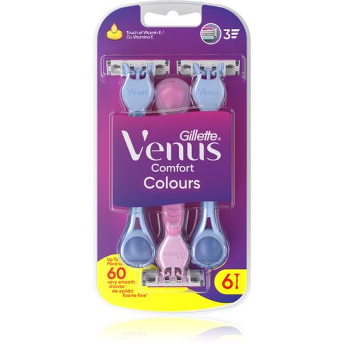 Venus Comfort Colours maquinillas de afeitar desechables 6 ud - Gillette - Modalova