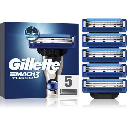 Mach3 Turbo cabezal de recambio 5 ud - Gillette - Modalova