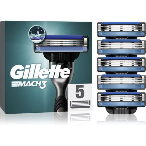 Mach3 lame di ricambio 5 pz - Gillette - Modalova