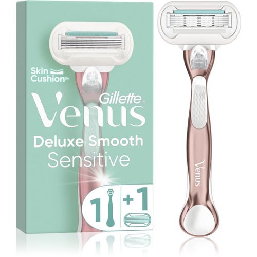 Venus Deluxe Smooth Sensitive Rosegold maquinilla de afeitar + cabezal de recambio 1 ud - Gillette - Modalova