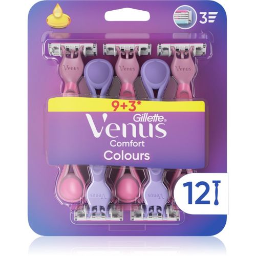 Venus Comfort Colours maquinillas de afeitar desechables 12 ud - Gillette - Modalova
