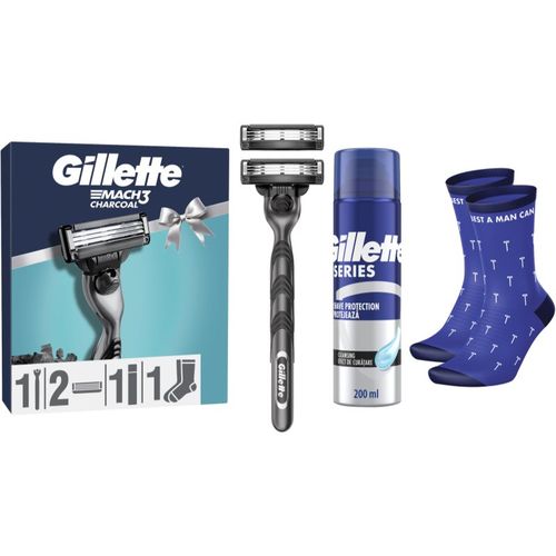Mach3 Charcoal lote de regalo para hombre - Gillette - Modalova