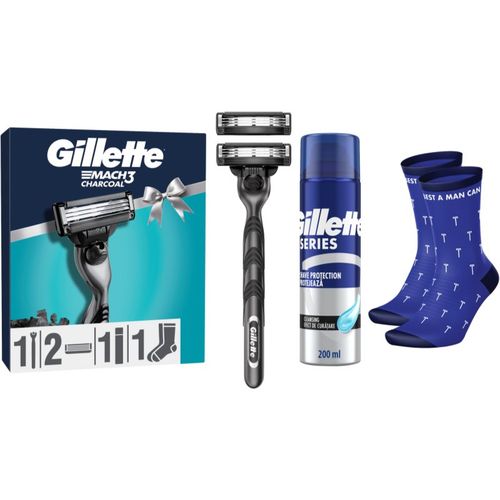 Mach3 Charcoal lote de regalo para hombre - Gillette - Modalova
