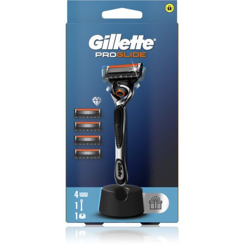 ProGlide maquinilla de afeitar con soporte + hojas de recambio 4 ud - Gillette - Modalova