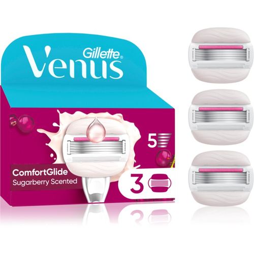 Venus ComfortGlide Sugarberry recambios de cuchillas 3 ud - Gillette - Modalova