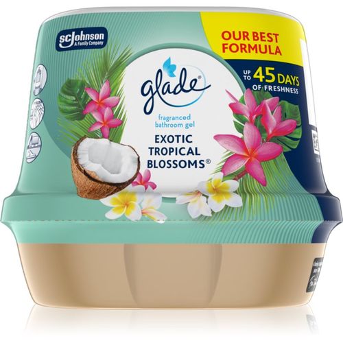 Exotic Tropical Blossoms gel perfumado para el cuarto de baño 180 g - Glade - Modalova