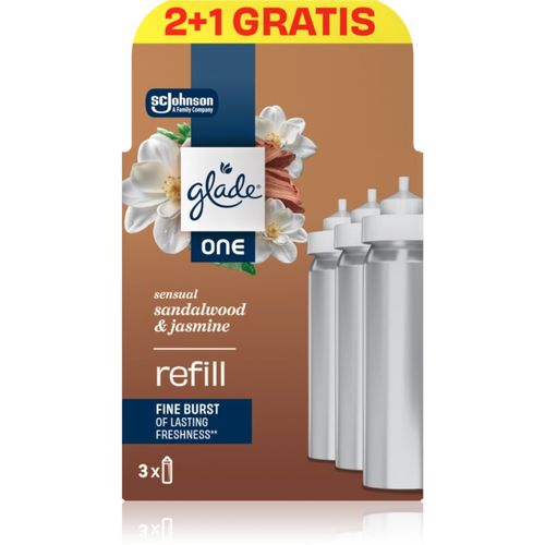 ONE Sensual Sandalwood & Jasmine recarga de recambio para el ambientador 3x10 ml - Glade - Modalova