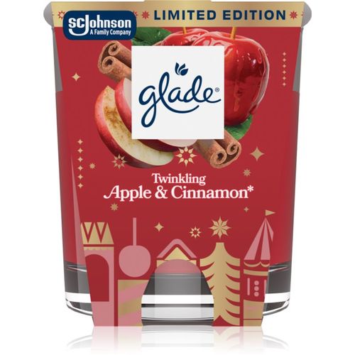 Twinkling Apple & Cinnamon vela perfumada 112 g - Glade - Modalova