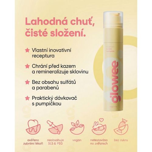 Banana pasta de dientes blanqueadora 60 g - Glowee - Modalova