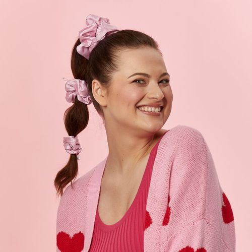 Barbie Scrunchies gomas para cabello tipo Zigzag 3 ud - GLOV - Modalova