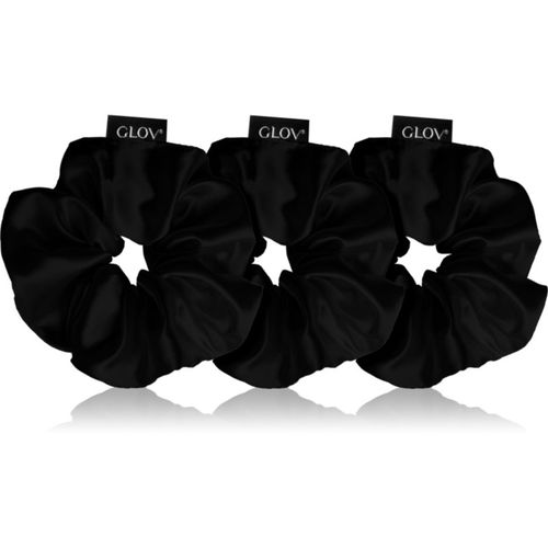 Scrunchies S/M/L gomas para cabello Black 3 ud - GLOV - Modalova