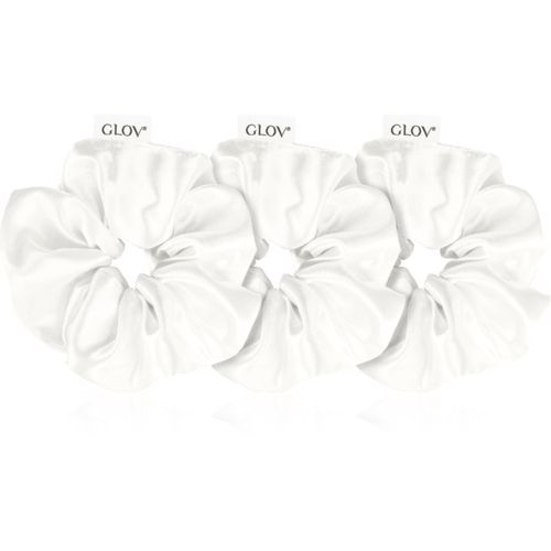 Scrunchies S/M/L gomas para cabello Beige 3 ud - GLOV - Modalova