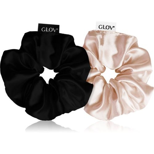 Scrunchies M gomas para cabello Sparkling Wine/Black 2 ud - GLOV - Modalova