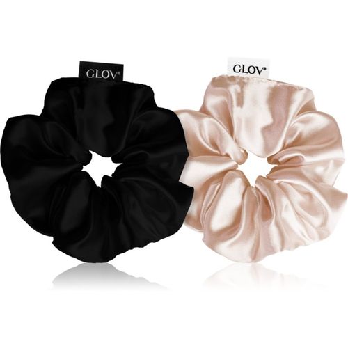 Scrunchies S gomas para cabello Sparkling Wine/Black 2 ud - GLOV - Modalova