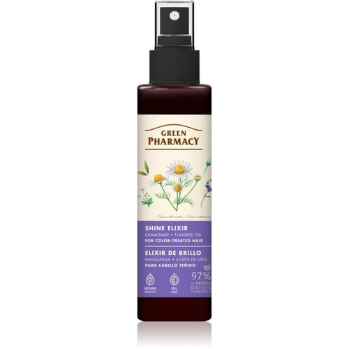 Chamomile & Flaxseed oil Elixir elixir sin aclarado para cabello teñido 150 ml - Green Pharmacy - Modalova