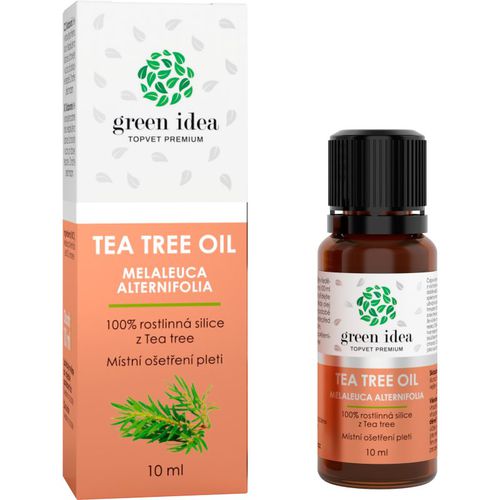 Tea Tree Oil aceite esencial 100% puro para el tratamiento local 10 ml - Green Idea - Modalova