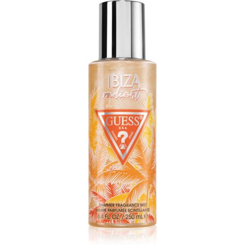 Destination Ibiza Radiant spray corporal perfumado con purpurina para mujer 250 ml - Guess - Modalova
