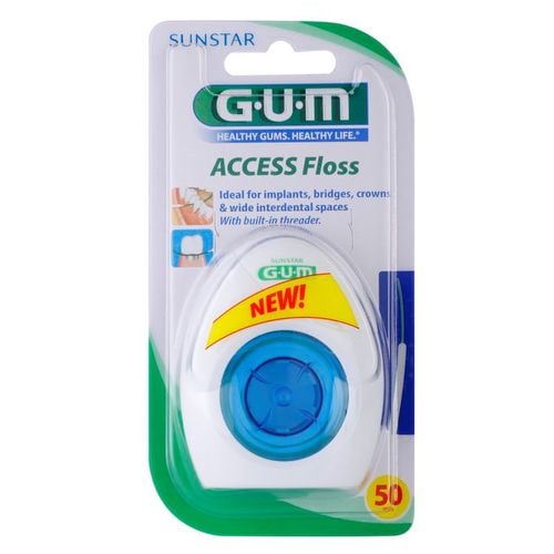 Access Floss Zahnseide für Zahnklammern und Zahnersatz 50 St - G.U.M - Modalova