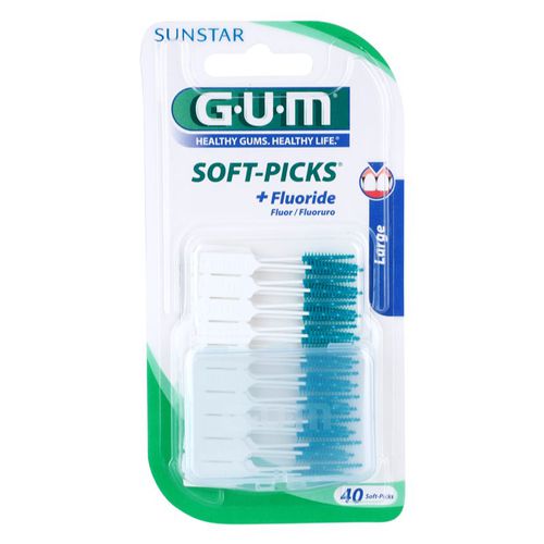 Soft-Picks +Fluoride Dental-Zahnstocher large 40 St - G.U.M - Modalova