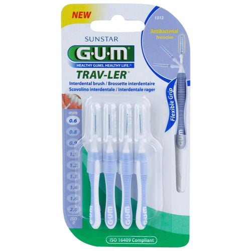 Trav-Ler Interdental Interdentalzahnbürste 0,6 mm 4 St - G.U.M - Modalova