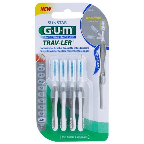 Trav-Ler Interdental Interdentalzahnbürste 2,0 mm 4 St - G.U.M - Modalova