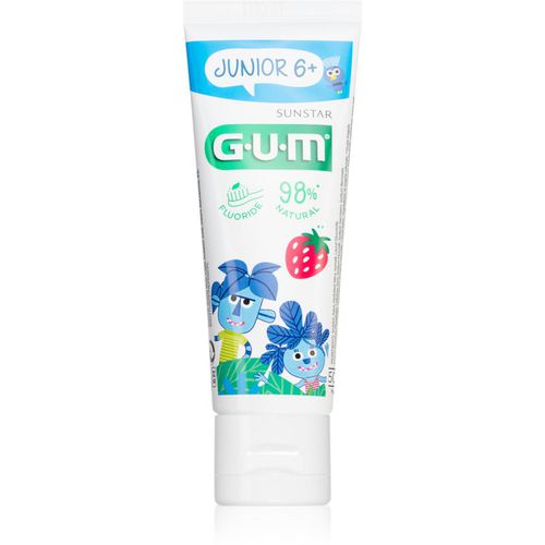 Junior 6+ gel dental para niños sabor Strawberry 50 ml - G.U.M - Modalova