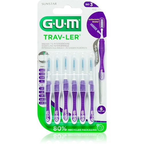 Trav-Ler Interdental cepillos interdentales 1,2 mm 6 ud - G.U.M - Modalova
