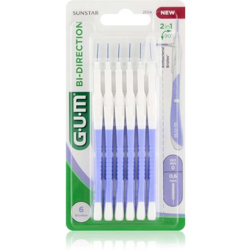 Bi Direction Interdental Brush cepillos interdentales 0,6 mm 6 ud - G.U.M - Modalova