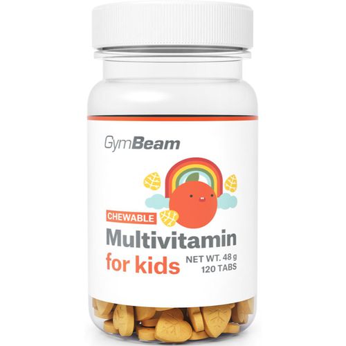 Multivitamin for Kids Unterstützung der Kinderimmunität Geschmack Orange 120 TABL - GymBeam - Modalova